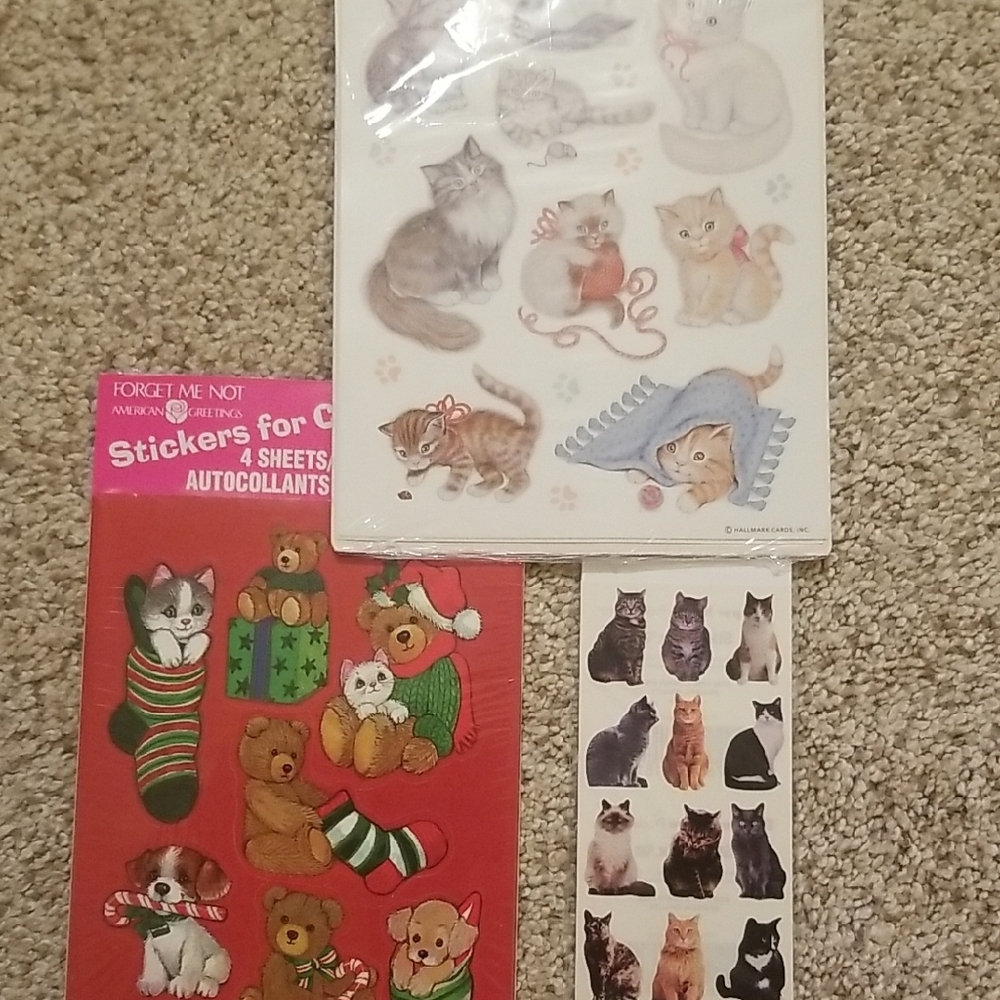 Cat-Themed Sticker Set - Multicolor - Picture 6 of 7